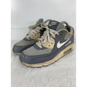 Nike Air Max 90 Sneakers 724821-003 Gray Youth Size 6